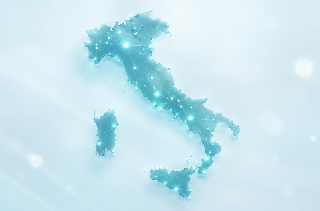 Mappa del network S.P. Team in Italia